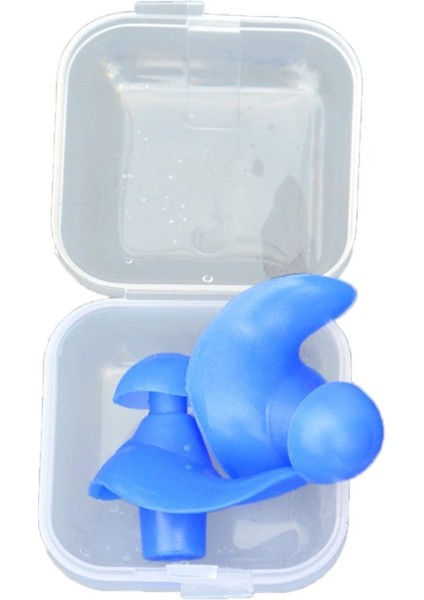 Mavi Stil 1 Çift Su Geçirmez Yüzme Silikon Yüzmek Kulak Tıkacı Yumuşak Anti-Gürültü Kulak Tıkacı Yetişkin Çocuk Yüzücüler Için Sıcak Satış (Yurt Dışından)