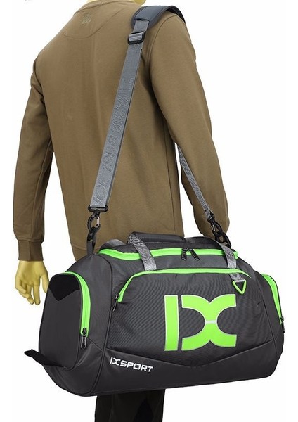 Mavi Büyük Stil Inoxt Erkek Kadın Fitness Eğitimi Kuru Islak Spor Çantaları Su Geçirmez Seyahat Omuz Çantası Açık Sac De Spor Çanta 40L Büyük Kapasiteli (Yurt Dışından) modelleri