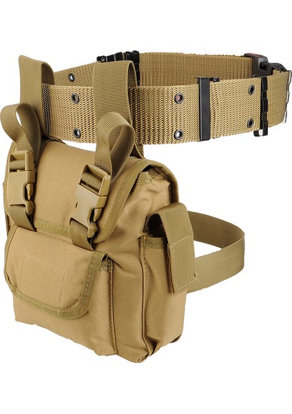 9 Stili Yazın Molle Bacak Çantası Askeri 1000D Naylon Su Geçirmez Erkekler Taktik Bel Paketi Bacak Seyahat Kemer Çantası Yürüyüş Avcılık Kamp Bisiklete Binme (Yurt Dışından)