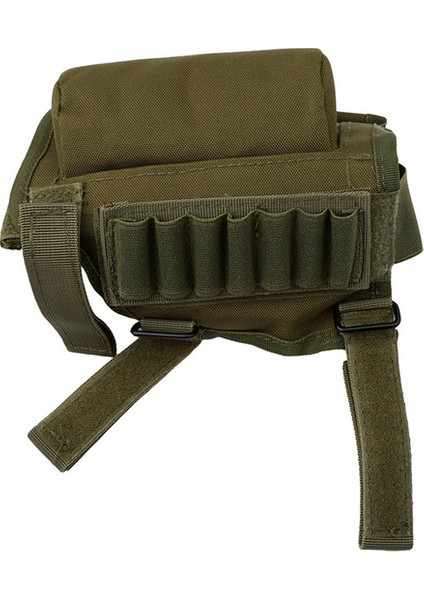 Yeşil Stil Yeni Tuval Taktik Tüfek Kılıfları Yanak Dayanağı Yükseltici Cephane Kartuşları Avcılık Taşıyıcı Kılıf Yuvarlak Kartuş Çanta Kabuk Buttstock Cephane (Yurt Dışından) modelleri