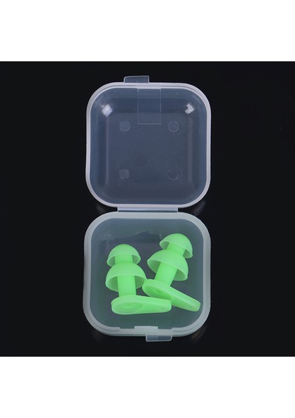 Yeşil Stil Et Yüzme Kulak Tıkaçları Seti Su Geçirmez Yumuşak Silikon Sörf Dalış Çocuklar Için Yüzme Havuzu Aksesuarları (Yurt Dışından)