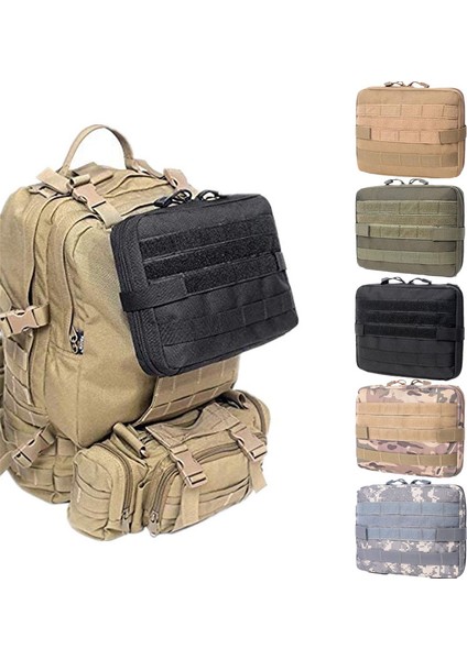 Acu Stili Taktik Askeri Molle Kılıfı Tıbbi Ilk Yardım Kılıfı Naylon Açık Seyahat Kamp Ordu Çantası Edc Avcılık Sırt Çantası Alet Çantası Erkekler (Yurt Dışından)