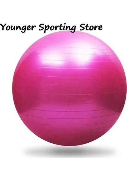 Pembe Tarzı Spor Yoga Topları Anti-Basınç Patlamaya Dayanıklı 25 cm Çaplı Pilates Fitness Balance Fitball Home Gym Pilates Ekipmanları (Yurt Dışından)