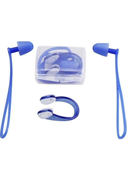 Earplugs Burun Klipsi Stili Su Geçirmez Silikon Kulak Tıkaçları Burun Klipsi Seti Kutu Sörf Dalışı ve Yüzme Öğrenmek Için Paketlenmiş Kulak Tıkacı (Yurt Dışından) fiyatları