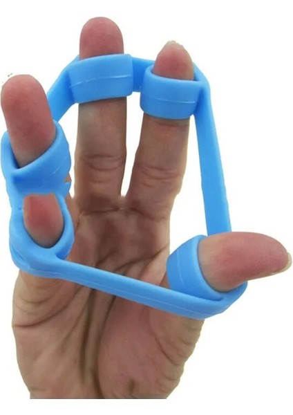 Gök Mavisi Tarzı Licone El Kavrama Genişletici Parmak Tutucu Güç Antrenörü Güç Direnç Bantları Bilek Egzersiz Fitness (Yurt Dışından) indirimleri