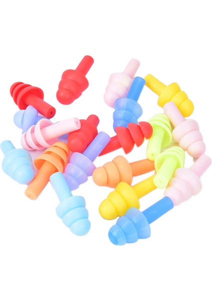 10 Çift Tarzı Silikon Yumuşak Kulak Tıkaçları Yüzmede Silikon Kulak Tıkaçları Uyku Konforu Için Koruyucu Kulak Tıkaçları Gürültü Azaltma (Yurt Dışından) modelleri