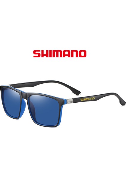 YS119 Stili Shimano Bisiklete Binme Balıkçılık Gözlükleri Dağcılık Anti-Ultraviyole Claolarized Güneş Gözlüğü Binme Araç Kullanma Balık Tutma Güneş Gözlüğü (Yurt Dışından) fırsatları