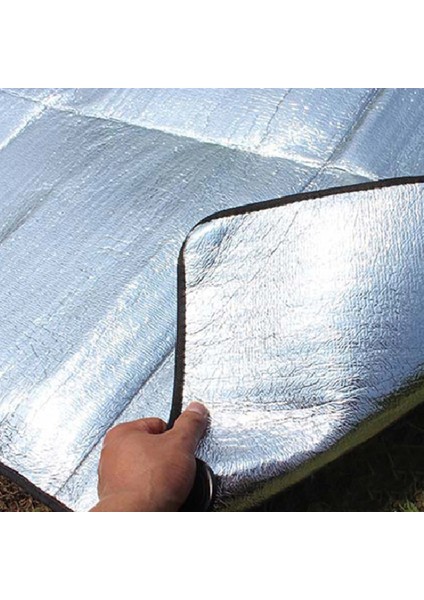200X150CM Stili Kamp Mat Battaniye Ultralight Su Geçirmez Alüminyum Folyo Taşınabilir Köpük Koltuk Mat Kamp Ekipmanları (Yurt Dışından) fırsatları