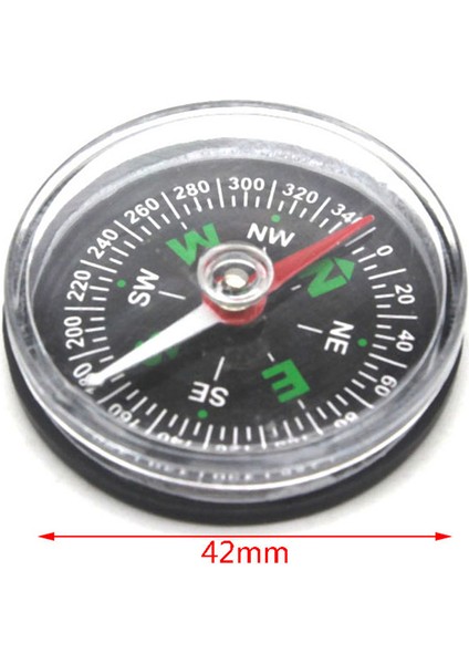Siyah Stil Yeni Taşınabilir Mini Hassas Pusula Kamp Yürüyüşü Için Pratik Rehber Kuzey Navigasyon Hayatta Kalma Düğmesi Tasarım Pusula (Yurt Dışından)