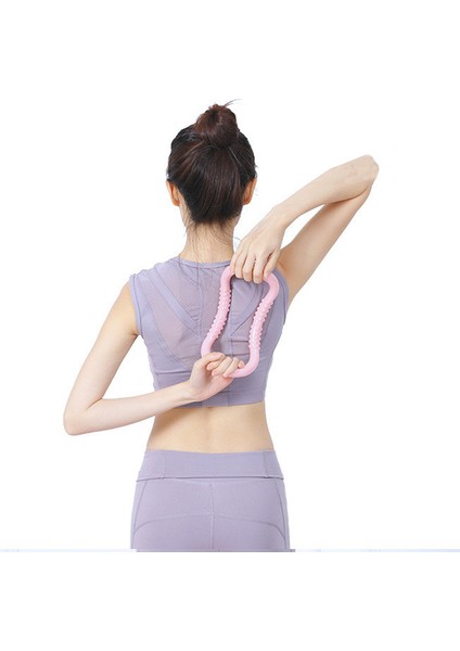 Sarı Stil Yoga Çember Ekipmanları Yoga Halka Pilates Egzersiz Halkası Döngü Bel Omuz Şekli Pilates Vücut Geliştirme Evde Eğitim Aksesuarı (Yurt Dışından) modelleri