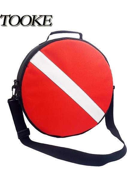 ÇAP35CM-GENIŞLIK11.5CM Stili Taşınabilir Dayanıklı Naylon Dalış Bayrağı Tüplü Dalış Koruyucu Çanta Regülatör Taşıma Çantası Sırt Çantası ve Omuz Askısı (Yurt Dışından)