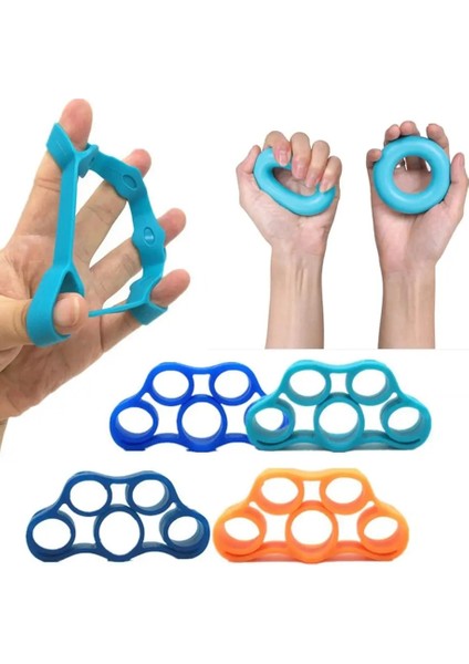 Koyu BLUE40LB Stili El Tutucu Silikon Parmak Genişletici Egzersiz Fitness Direnç Bantları Bilek Gücü Eğitimi Parmak Egzersiz Gücü Için (Yurt Dışından) indirimleri