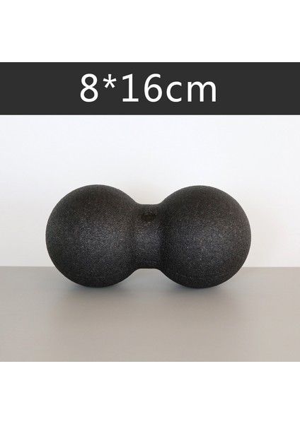 8 16CM Siyah Stil Yoga Köpük Blok Rulo Fıstık Topu Blok Fıstık Masajı Rulo Top Terapi Relax Egzersiz Yoga Kadın Fitness Ekipmanları (Yurt Dışından)