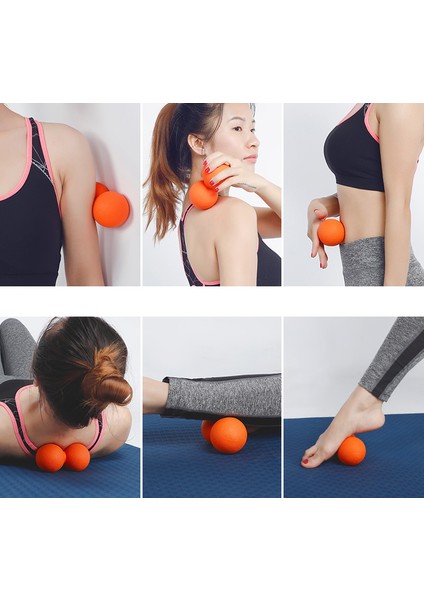 8 16CM Siyah Stil Yoga Köpük Blok Rulo Fıstık Topu Blok Fıstık Masajı Rulo Top Terapi Relax Egzersiz Yoga Kadın Fitness Ekipmanları (Yurt Dışından) modelleri
