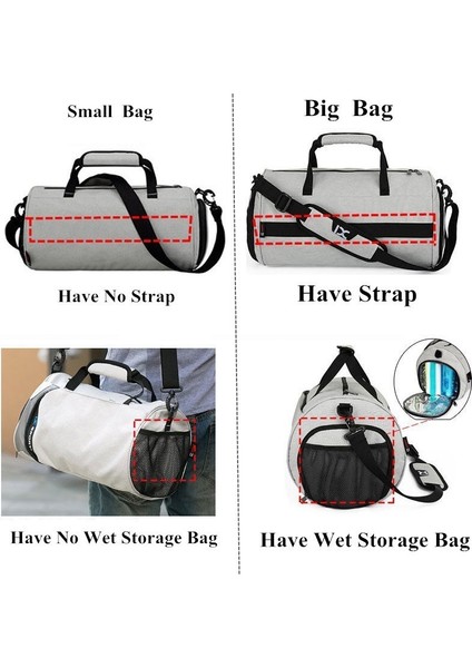 Koyu Gri Büyük 8036 Stili Su Geçirmez Spor Çantaları Erkekler Büyük Spor Çantası Kadın Yoga Fitness Egzersiz Çantası Ayakkabı Bölmesi ile Açık Seyahat Bagaj El Çantası (Yurt Dışından) modelleri