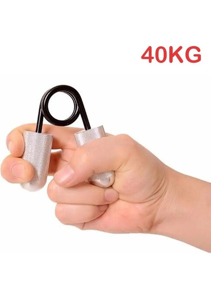 40KG Tarzı Alüminyum El Tutacağı Parmak Bandı Crossfit El Tutucu Genişletici Fitness Musculation Egzersiz Vücut Geliştirme Fitness Salonu Ekipmanları (Yurt Dışından)