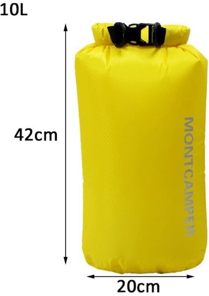 Y3 Stili Kuru Çanta 30D Naylon Ultralight Sürüklenen Yüzme Enkaz Giysileri Taşınabilir Çanta Yürüyüş Çantası Saklama Çantası Su Geçirmez Yüzme Çantası (Yurt Dışından)