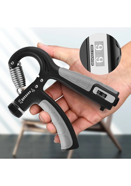 Gri Stil R-Şekil Ayarlanabilir Ağır Tutucu Fitness El Egzersiz Aleti Kavrama Bilek Mukavemet Artırmak Yay Parmak Arpal Genişletici (Yurt Dışından) modelleri