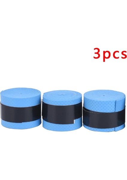 Bl Tarzı 3 Adet Tenis Tutacağı Kuru Tenis Raketi Kavrama Kaymaz Ter Emilen Sargılar Musluklar Badminton Sapları Raket Titreşim Overgrip Ter Bandı (Yurt Dışından)