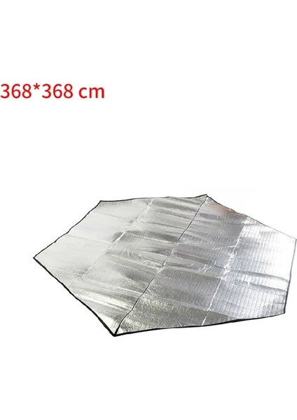 Gümüş 368 368 Stili Özel Kapalı Altıgen Alüminyum Membran Neme Dayanıklı Paspaslar Kamp Dış Mekan Çadırları Dış Mekan Nem Geçirmez Mat En Yeniler (Yurt Dışından)
