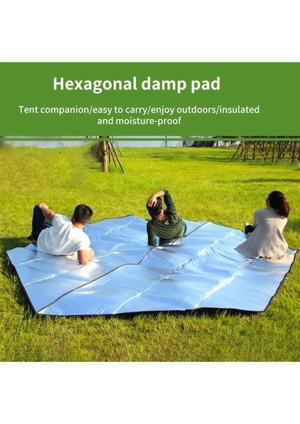 Gümüş 368 368 Stili Özel Kapalı Altıgen Alüminyum Membran Neme Dayanıklı Paspaslar Kamp Dış Mekan Çadırları Dış Mekan Nem Geçirmez Mat En Yeniler (Yurt Dışından) fiyatları