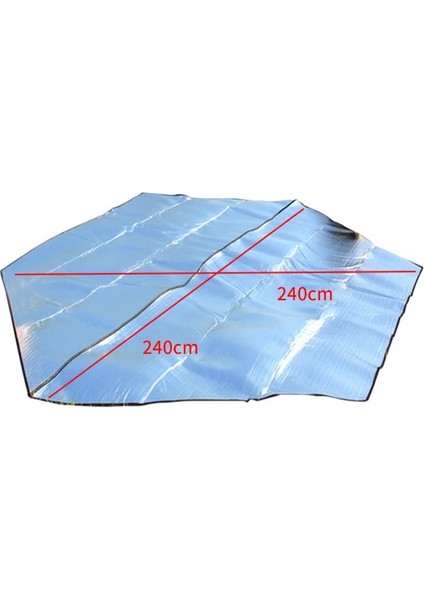 Gümüş 368 368 Stili Özel Kapalı Altıgen Alüminyum Membran Neme Dayanıklı Paspaslar Kamp Dış Mekan Çadırları Dış Mekan Nem Geçirmez Mat En Yeniler (Yurt Dışından) modelleri