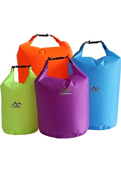 TURUNCU-40L Stili 5llll Açık Kuru Su Geçirmez Çanta Kuru Çanta Çuval Su Geçirmez Yüzen Kuru Dişli Çanta Teknecilik Balıkçılık Rafting Yüzme (Yurt Dışından)
