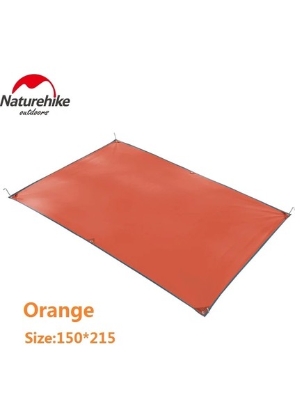 Turuncu 2 Kişilik Tarzı Naturehike Erson Kamp Mat Açık Su Geçirmez Çadır Çatı Tarp Güneş Gölge Plaj Battaniyesi Oxford Zemin Tentesi (Yurt Dışından)