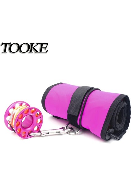 15M Altın Stili Tüplü Alüminyum Dalış Makarası Parmak Makarası Düz ​​çizgi Yapış Cıvata Kancası Şnorkel Mağarası Dalış Sualtı Balıkçılığı Için (Yurt Dışından) indirimleri