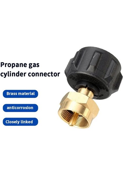 Açık Gaz Silindir Tankı Gaz Propan Dolum Adaptörü Qcc1 Regülatör Vana Dönüştürücü Adaptör Barbekü Araçları Fabrika Satış Mağazası (Yurt Dışından) modelleri