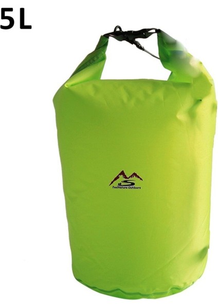 TURUNCU-40L Stili 5llll Açık Kuru Su Geçirmez Çanta Kuru Çanta Çuval Su Geçirmez Yüzen Kuru Dişli Çanta Teknecilik Balıkçılık Rafting Yüzme (Yurt Dışından)