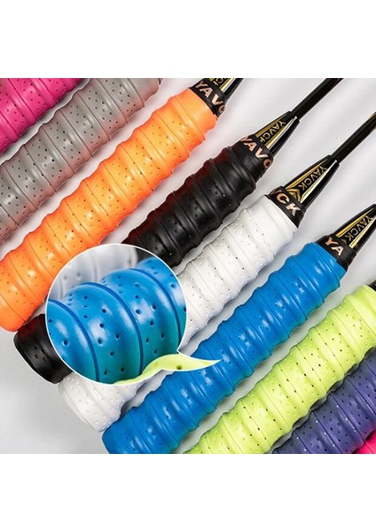 Pp Tarzı 1 Adet 1.1m Nefes Alabilir Kaymaz Spor Aşırı Kavrama Ter Bandı Kavrama Bandı Tenis Overgrips Bandı Badminton Raketi Ter Bandı (Yurt Dışından) fiyatları