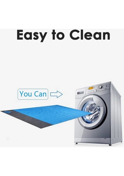 Koyu Yeşil Tarzı 200X210CM 2x2.1m Su Geçirmez Plaj Battaniyesi Katlanır Kamp Mat Yatak Taşınabilir Cepli Hafif Açık Battaniye Seyahat Mat (Yurt Dışından) indirimleri