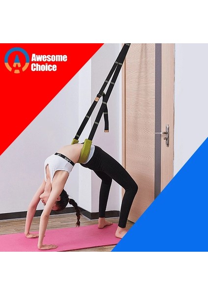 Mor Tarzı Esneklik Germe Bacak Sedye Kayışı Için Bale Tezahürat Dans Jimnastik Eğitmeni Konfor Tasarımı Yoga Gerdirme Kemeri Yoga (Yurt Dışından)