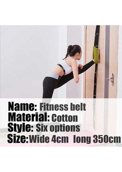 Mor Tarzı Esneklik Germe Bacak Sedye Kayışı Için Bale Tezahürat Dans Jimnastik Eğitmeni Konfor Tasarımı Yoga Gerdirme Kemeri Yoga (Yurt Dışından)
