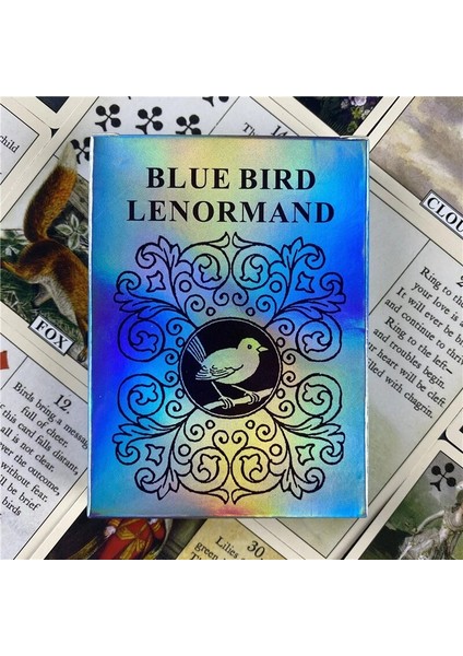 Orıens Stili Yeni Mavi Kuş Lenormand Tarot Kartı Ingilizce Tarot Güverte Kartı Oracle Kartı Kehanet Tahtası Oyunu Yetişkinler Için Pdf Rehberliği ile (Yurt Dışından)