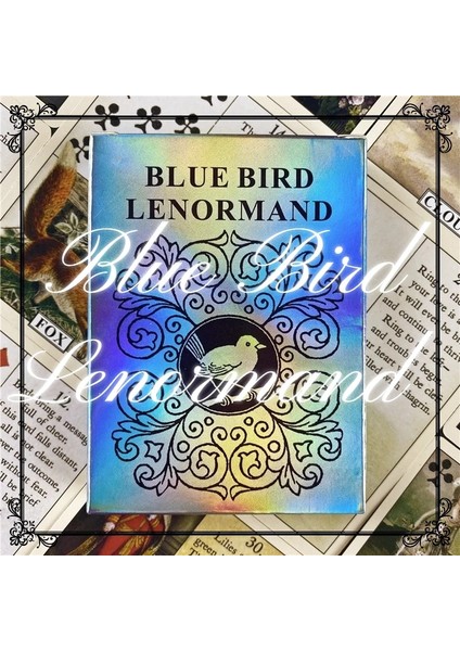 Orıens Stili Yeni Mavi Kuş Lenormand Tarot Kartı Ingilizce Tarot Güverte Kartı Oracle Kartı Kehanet Tahtası Oyunu Yetişkinler Için Pdf Rehberliği ile (Yurt Dışından)
