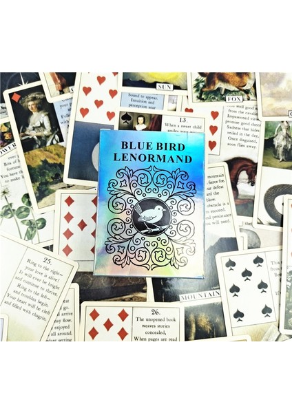 Orıens Stili Yeni Mavi Kuş Lenormand Tarot Kartı Ingilizce Tarot Güverte Kartı Oracle Kartı Kehanet Tahtası Oyunu Yetişkinler Için Pdf Rehberliği ile (Yurt Dışından)