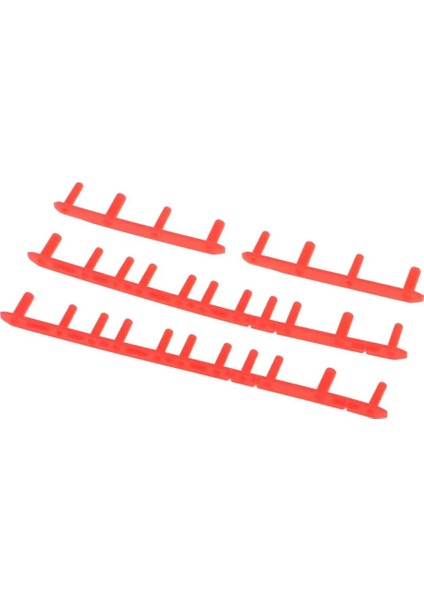 Kırmızı Stil 2 Çift Evrensel Badminton Raketi Koruyucu Kuşgözü Tüpü (Yurt Dışından)