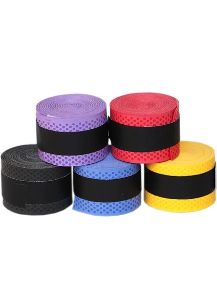3 Adet Sarı Stil Telap Kauçuk Badminton Raket Tutma Kolu Kauçuk Kaymaz Raket Tutma Kolu ile Ter Emici Sarma Bandı (Yurt Dışından) fırsatları