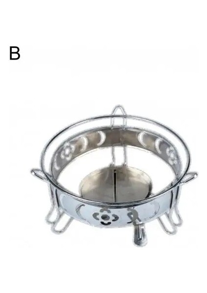 B Tarzı Mini Açık Kamp Barbekü Katı Alkollü Soba Ev Ruhu Alkol Brülör Dekorasyon Açık Kamp Hayatta Kalma Tencere (Yurt Dışından)