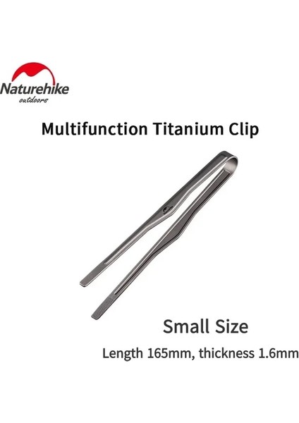 S - Klip Stili Naturehike Katlanır Titanyum Barbekü Tabağı Kamp Taşınabilir Yakacak Odun Barbekü Plaka Titanyum Gıda Klipsi Ultralight Açık Fırın Tepsisi (Yurt Dışından)