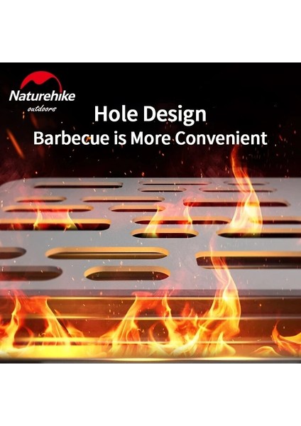 S - Klip Stili Naturehike Katlanır Titanyum Barbekü Tabağı Kamp Taşınabilir Yakacak Odun Barbekü Plaka Titanyum Gıda Klipsi Ultralight Açık Fırın Tepsisi (Yurt Dışından) indirimleri