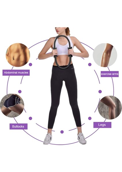 Altın Tarzı Yoga Çember Fitness Sihirli Yüzük Kadınlar Için Profesyonel Eğitim Kas Pilates Çember Egzersiz Aksesuarları Egzersiz Salonu Için Ev (Yurt Dışından) indirimleri