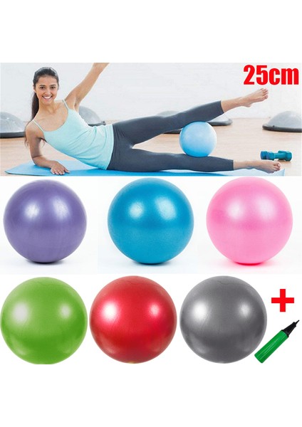 Gri Tarzı 25CM Fitness Yoga Topu Eğitimi Egzersiz Jimnastik Pilates Denge Spor Salonu Ev Eğitmeni Crossfit Çekirdek Topu Anti Stres Topu Fitball (Yurt Dışından) fiyatları