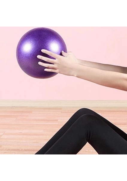 Mor Tarzı Anti-Basınç Patlamaya Dayanıklı Yoga Egzersiz Jimnastik Salonları Yoga 25 cm Çaplı Denge Topu Spor Salonu Ev Eğitim Topu (Yurt Dışından)