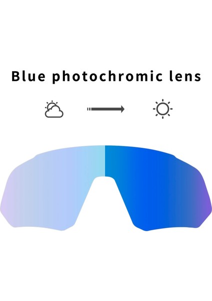 Kırmızı Fotokromik Stil Uygun KE9408 Tam Kırmızı Mavi Yeşil Polarize Lens Fotokromik Yedek Lensler Bisiklet Bisiklet Güneş Gözlükleri Gözlük Çerçevesi (Yurt Dışından) indirimleri
