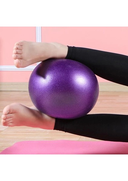 Mor Tarzı Anti-Basınç Patlamaya Dayanıklı Yoga Egzersiz Jimnastik Salonları Yoga 25 cm Çaplı Denge Topu Spor Salonu Ev Eğitim Topu (Yurt Dışından)