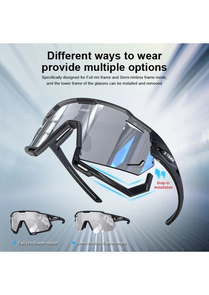 XTS06 Stili Fotokromik 3 Lens X-Tıger Bisiklet Güneş Gözlüğü Doğa Sporları Erkek Kadın Bisiklet Gözlükleri UV400 Mtb Bisiklet Gözlükleri Bisiklet Aksesuarları Için Gözlük (Yurt Dışından) indirimleri