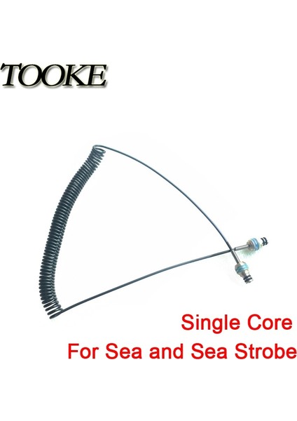 Deniz ve Deniz Stili Için Sr Scuba Çift L-Tipi Çok Çekirdekli Fiber-Optik Fiber Optik Kablo Sea & Sea Inon Strobe ve Dalış Sualtı Kılıfı Için (Yurt Dışından)